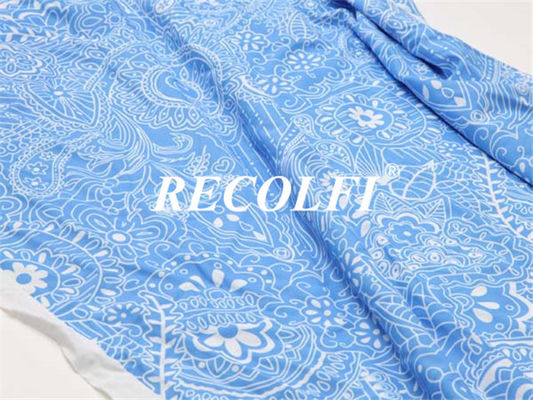 Functional Recycled Activewear Knit Fabric Ultra Fast Drying UV Protect SPF50+