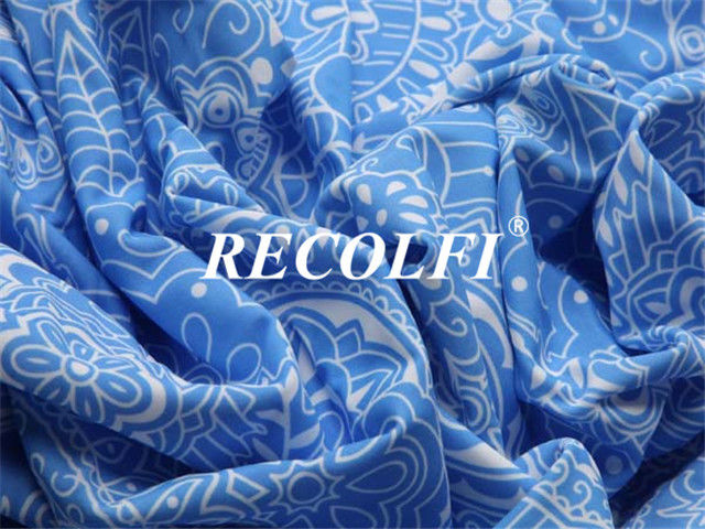 Functional Recycled Activewear Knit Fabric Ultra Fast Drying UV Protect SPF50+